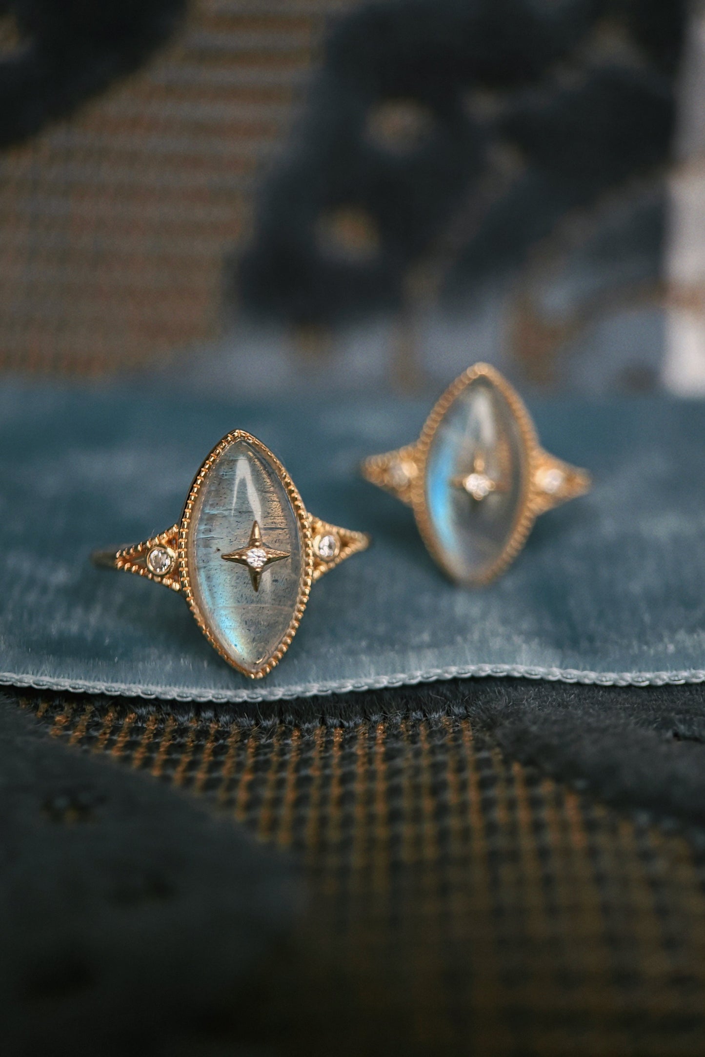 Aurora Labradorite Ring