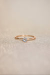 Lumi Moonstone Solitaire Ring