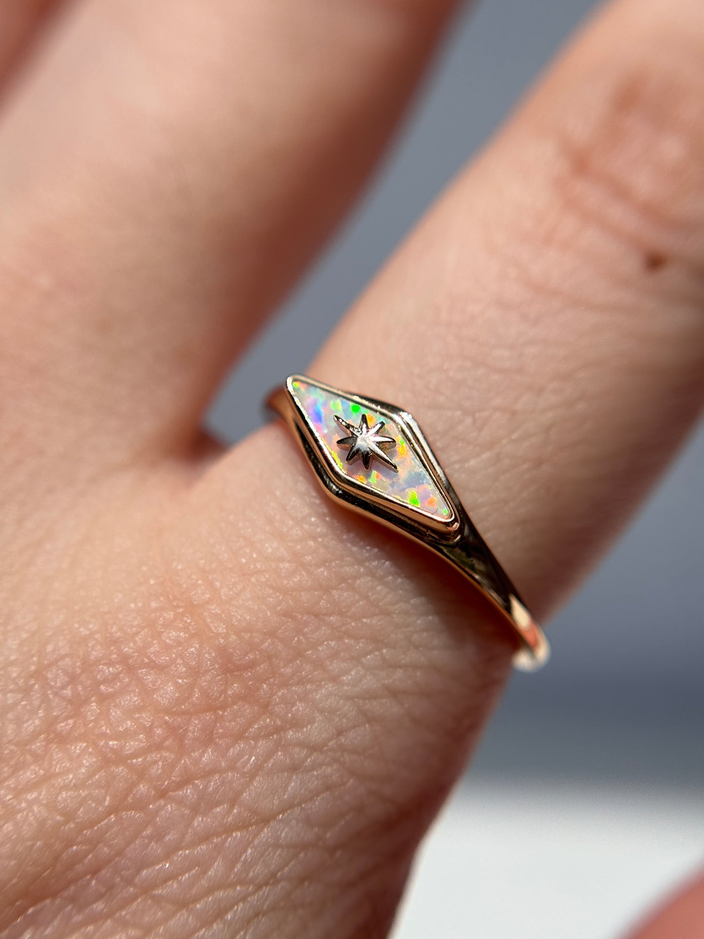 North Star Opal Ring