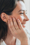 Gold Vermeil Solstice Fire Opal Set