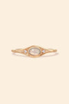 Natural Opal Eye Signet Ring
