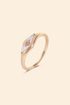 Opal Rhombus Signet Ring