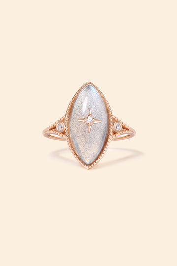 Aurora Labradorite Ring