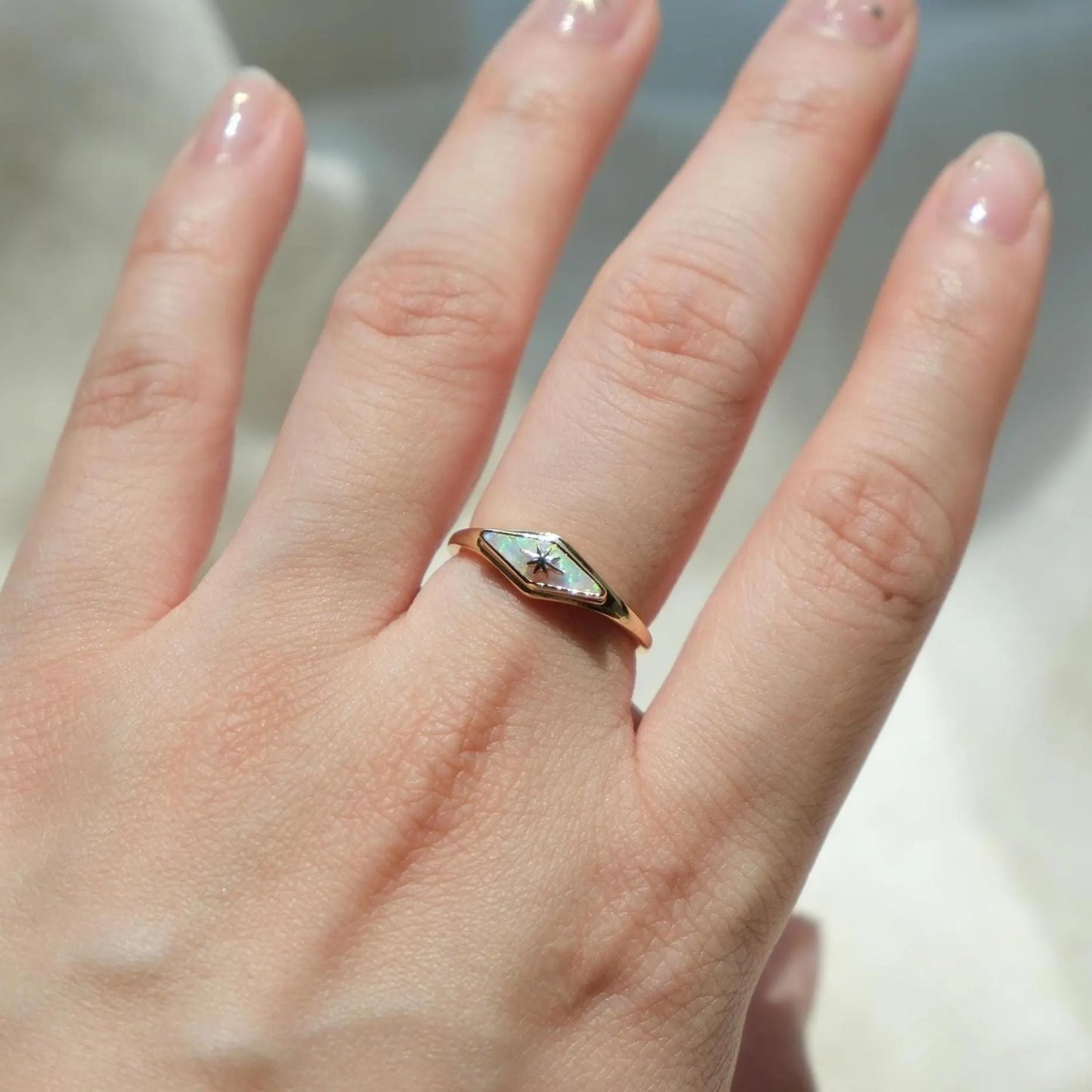 North Star Opal Ring