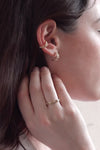 Gold Vermeil Solstice Fire Opal Set